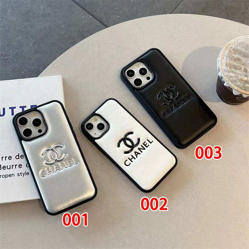 Chanel Luxury iPhone 16 15 Pro max 14 13 Case Back 