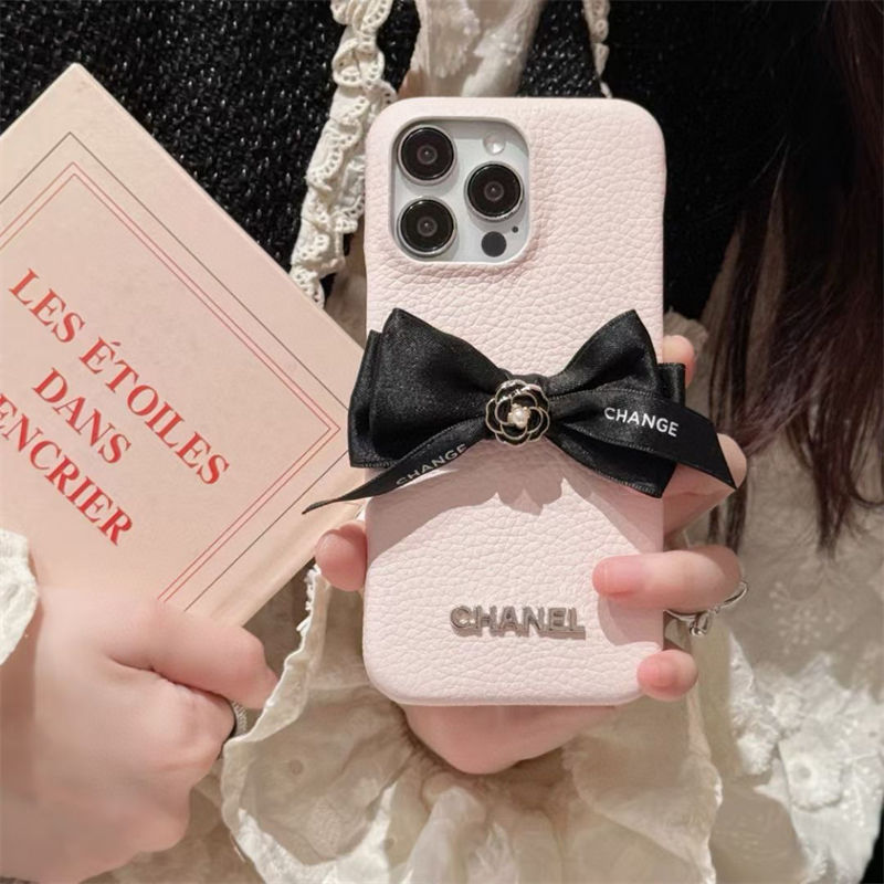 chanel iPhone13/14/15 16 Pro Max Wallet Flip Case