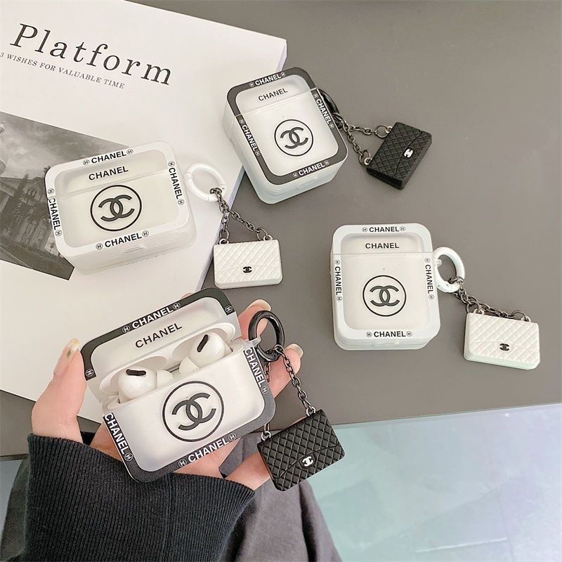 Chanel Luxury Designer Airpods 4 pro2 4 3 2 Protective Case