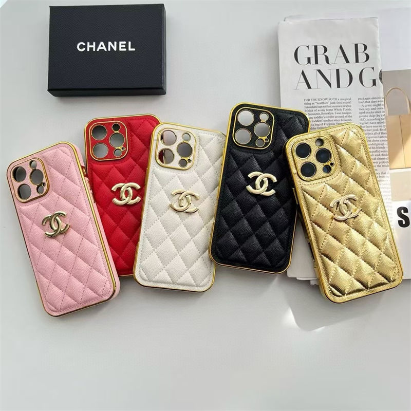 Chanel iPhone 16e/13/14/15 16 Pro Max Wallet Flip Case