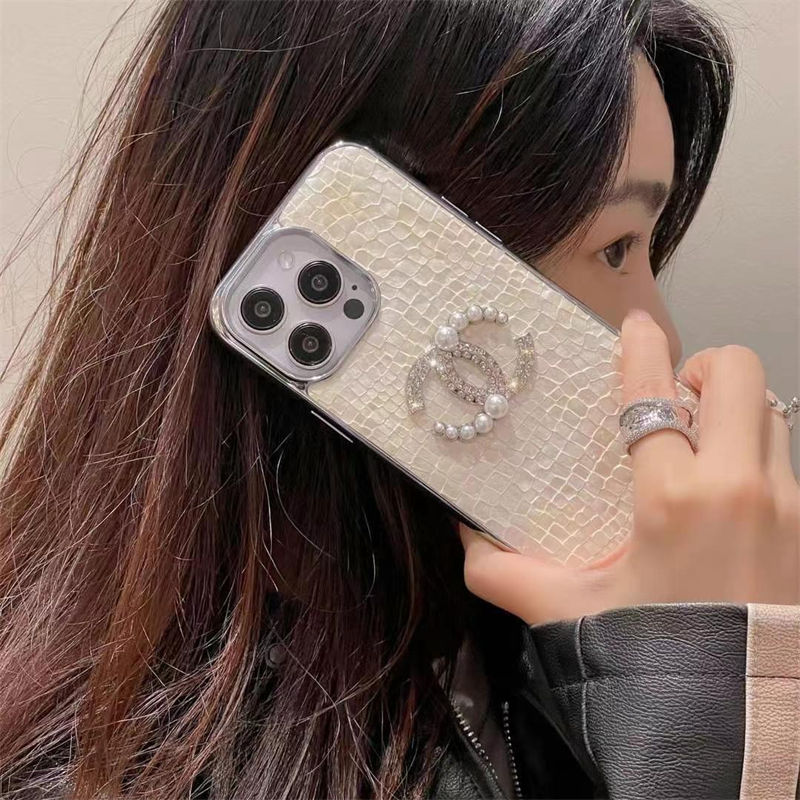 Chanel iphone 14 15 16e Custodia Hulle Funda