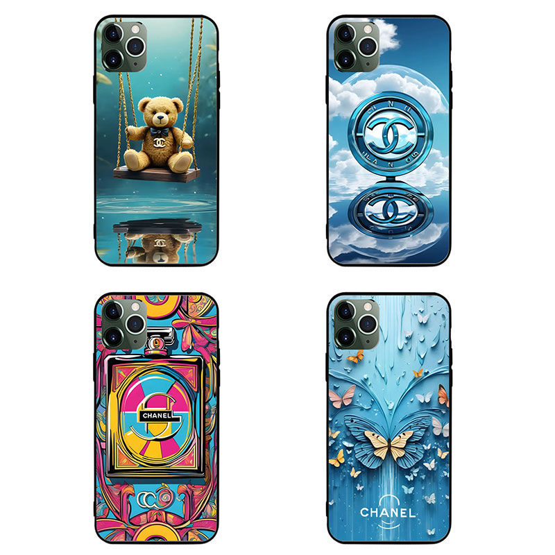 Chanel iphone16e 15 PRO case Creative Fashion Protective Case 