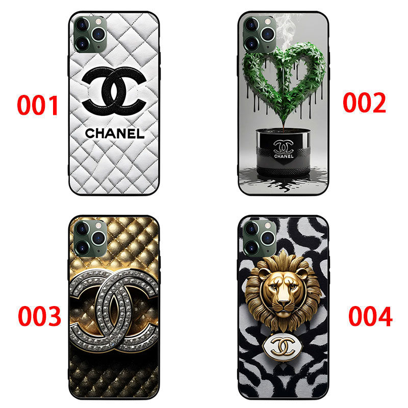 Chanel Luxury designer iPhone 16 15 14 case hülle coque