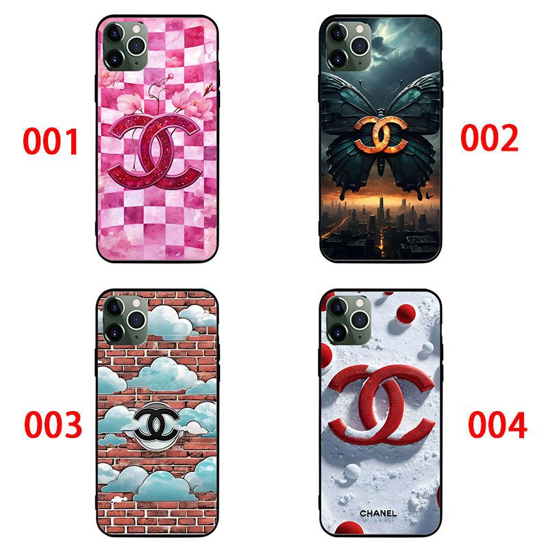 Chanel Luxury designer iPhone 16 15 14 case hülle coque