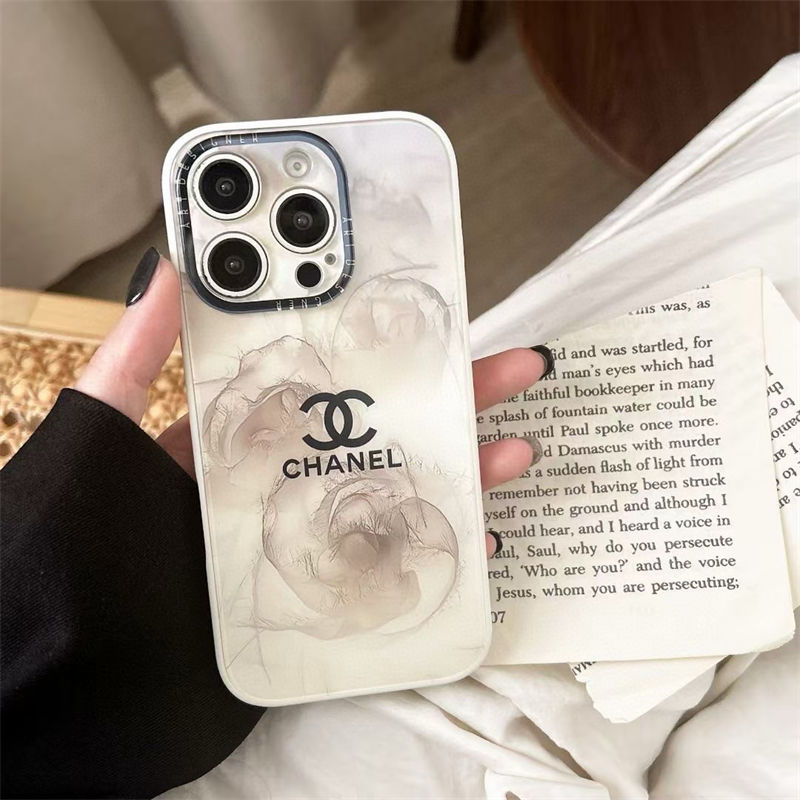 Chanel Luxury iPhone 17 16 15 Pro max 14 13 Case Back