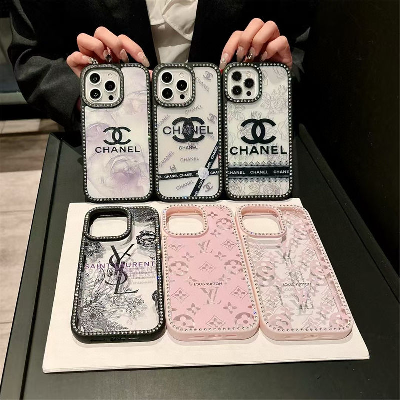  Chanel Luxury iPhone 17 16 15 Pro max 14 13 Case Back 