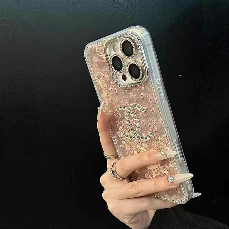 Chanel Luxury iPhone 17 16 15 Pro max 14 13 Case Back 