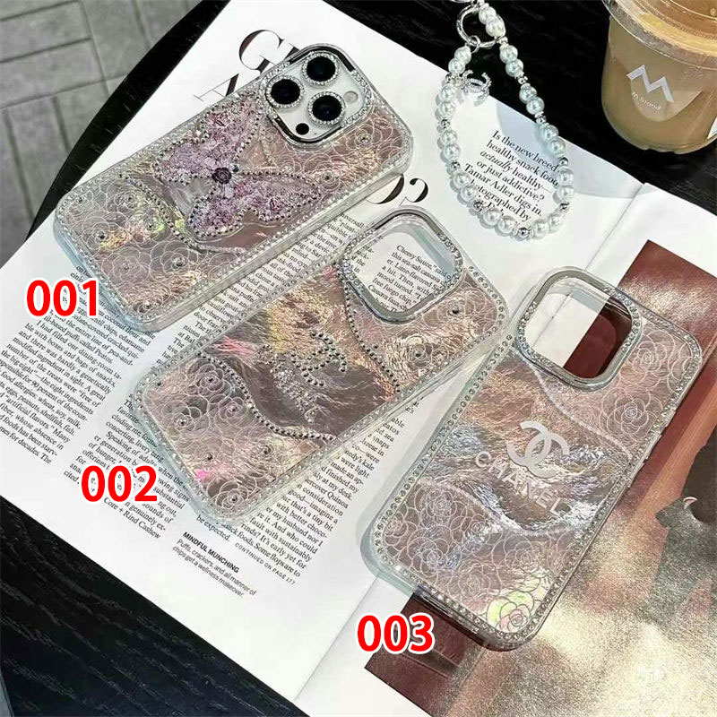 Chanel iPhone 16/13/14/15 16 17 Pro Max Wallet Flip Case 