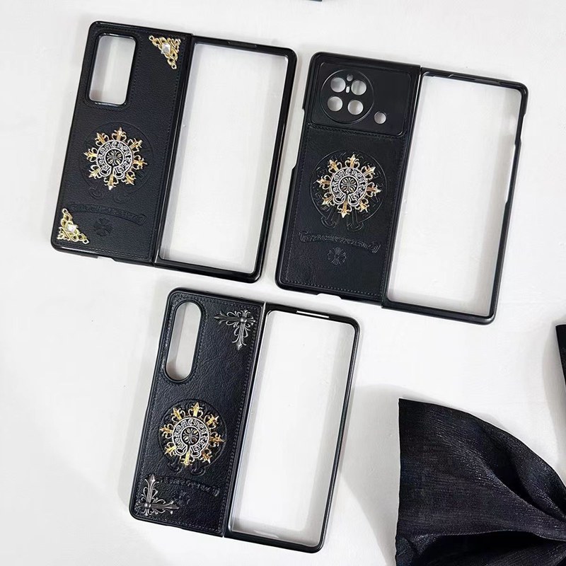 Chrome Hearts Galaxy Z Flip 3 4 5 5G Case 