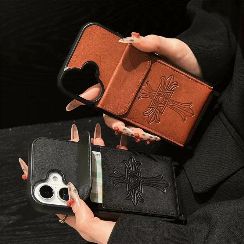 Chrome Hearts original luxury fake case iphone16 pro max 14 15plus