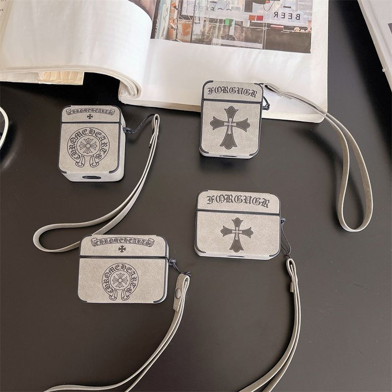 Chrome Hearts Airpods 4 pro2 4 3 2 Protective Case Cover 