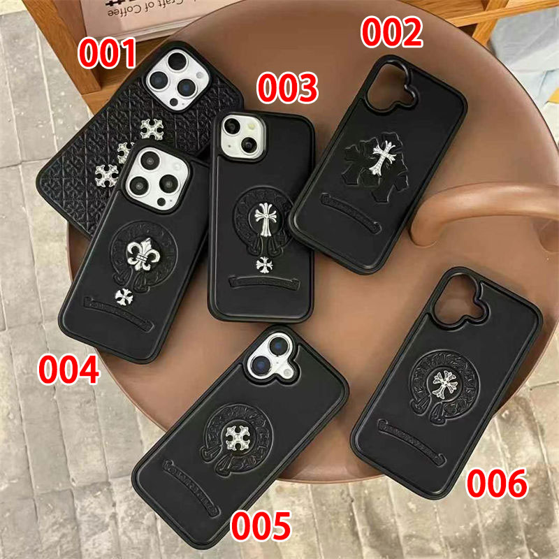 Chrome Hearts iPhone 16 plus 15 17 pro max 16e 15 14 case