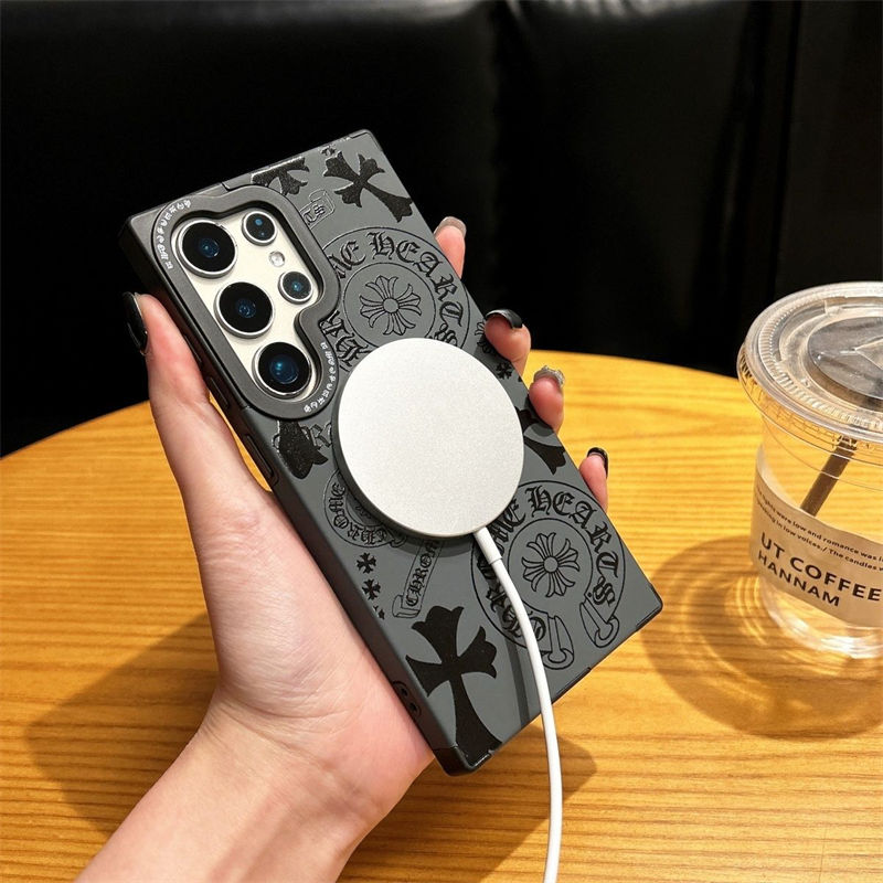 Chrome Hearts Galaxy S24+ s25 ultra s22 s25 plus cover 
