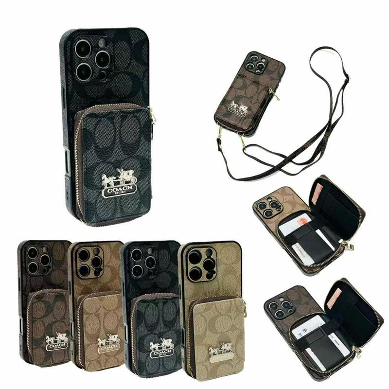Coach original luxury fake case iphone16 pro max 14plus