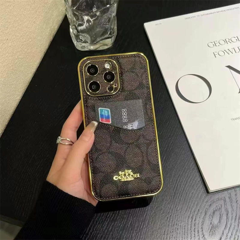 Coach iPhone 16 plus 15 pro max 16e 15 14 case coque