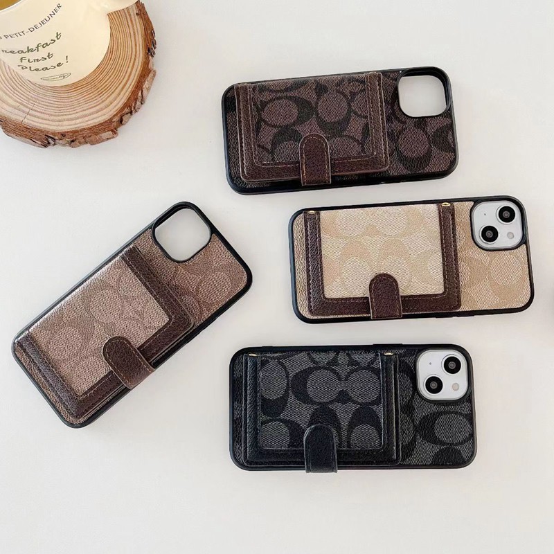 Coach Luxury iPhone 13/14/15 Pro max Case Back Cover coque