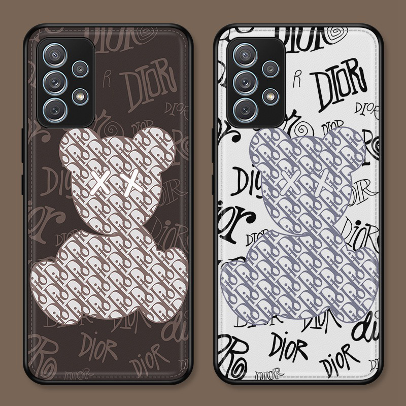 dior kaws luxury iPhone 14 Pro Max plus bear galaxy a53 s22 case