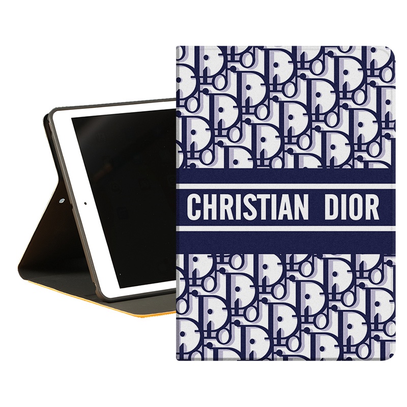 DIOR ipad9/10TH 2022 ipad pro 2022  ipad mini6/5 air5/4 leather stand case women men