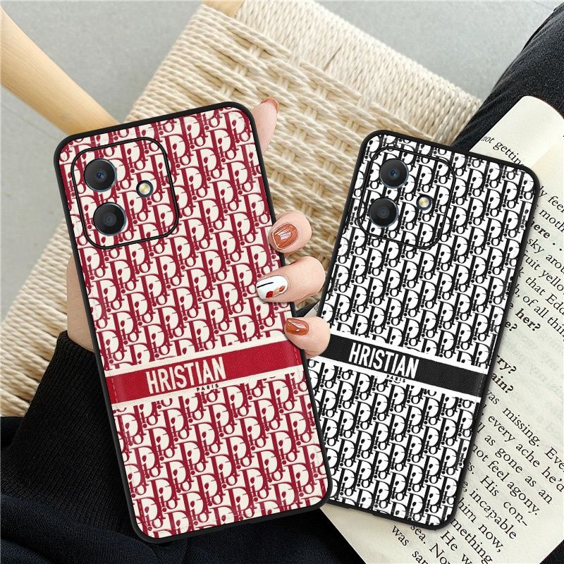 Dior luxury monogram cute print brand case For iphone 14 Pro Max Plus a23 5g