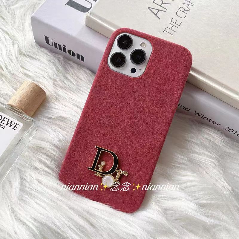 dior iphone 14 pro max plus case luxury lady 3d jewelry logo Women Luxury Silicone Protective Back cover