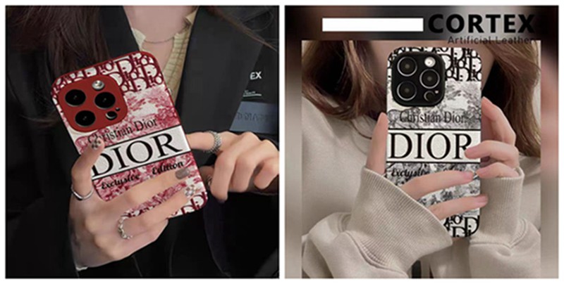 Dior Luxury iPhone 15 Pro max 14 Case Back Cover coque