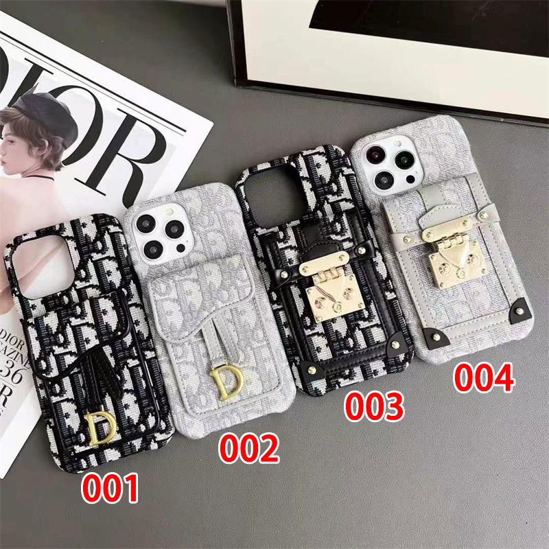 Dior iPhone 16 15 Pro max 14 13 Case Back Cover