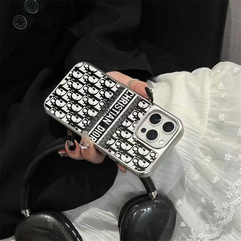 Dior iPhone 16e 15 Pro max 14 13 Case Back