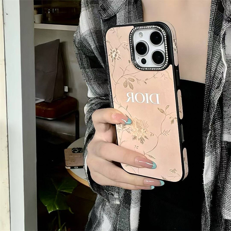 Dior Luxury iPhone 17 16 15 Pro max 14 13 Case Back