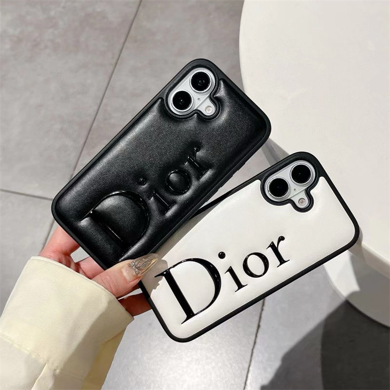dior iPhone 16 15 Pro max 14 13 Case Back Cover coque
