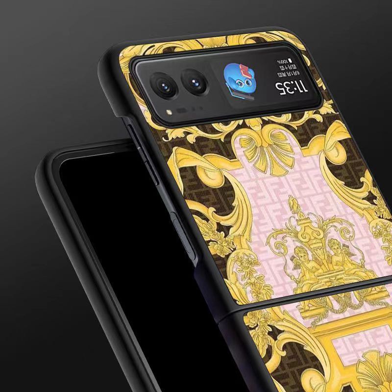  schutzhüllesamsung Case Custodia Hulle FundaLuxury samsung z flip 5 4 3 fold 4 5 phone case Case Back