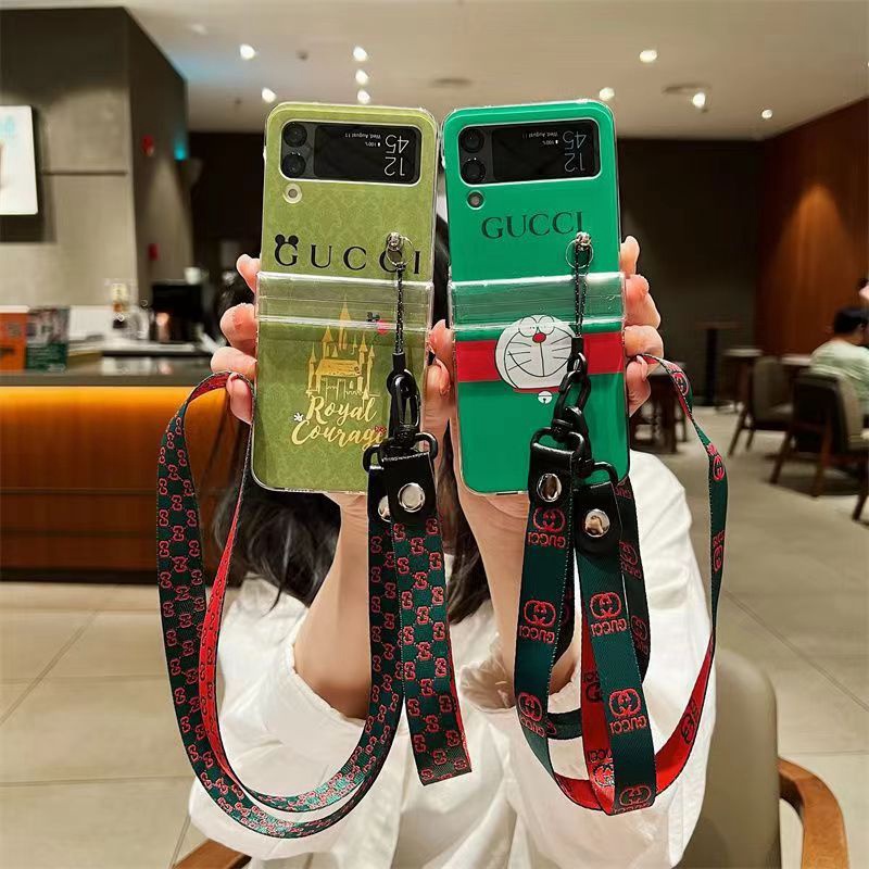 Gucci Phone case Shell for samsung z flip 5 4 fold4 3