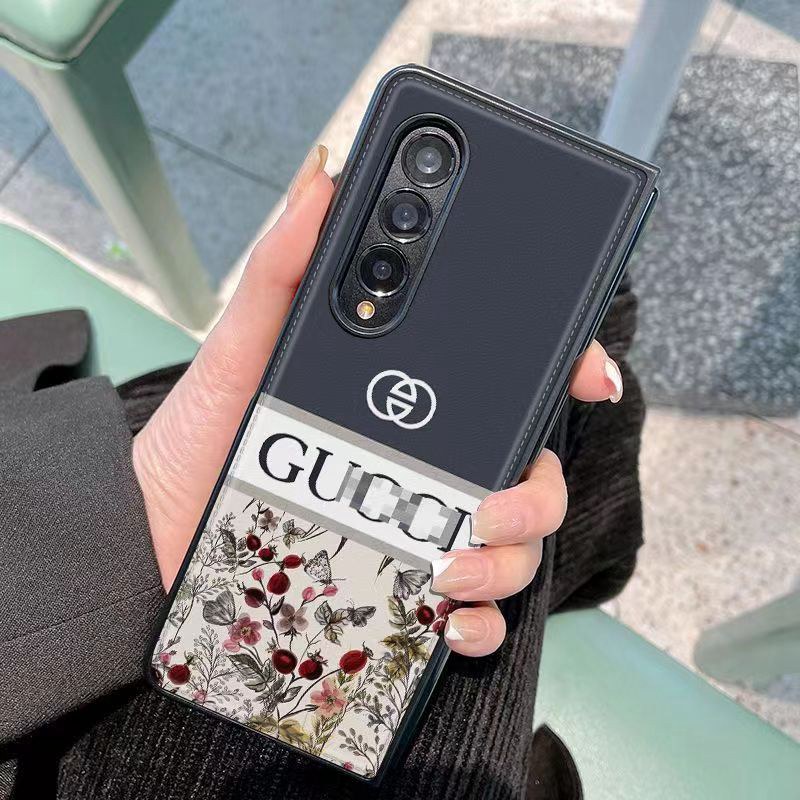 Gucci Phone case Shell for samsung z flip 5 4 fold4 3 