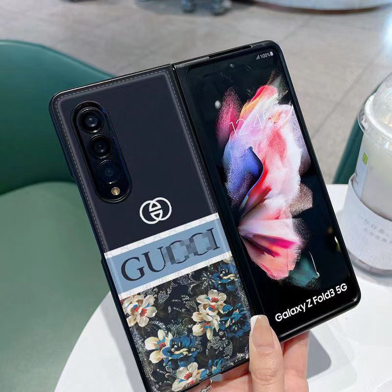 Luxury designer samsung phone case hülle coque galaxy z flip fold 5 4 3 2samsung Case 