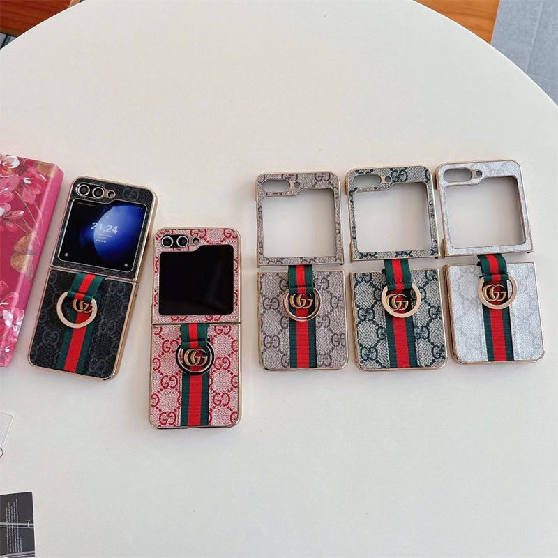 gucci samsung z flip 5 4 fold6  Case Back Cover 