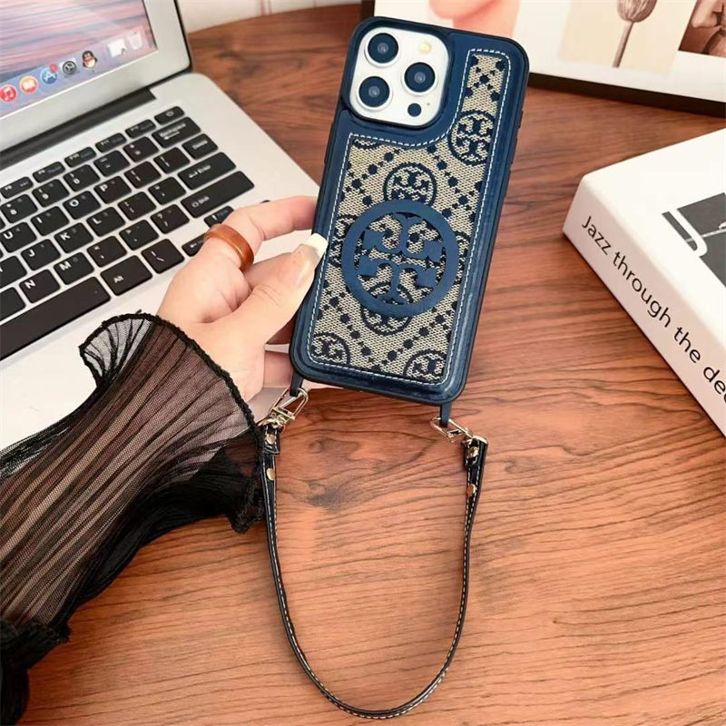 Tory Burch Luxury iPhone 16 15 Pro max 14 13 Case Back Cover 