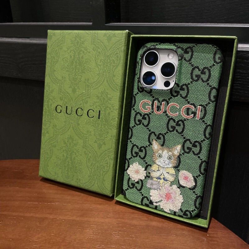 Gucci iPhone 16 plus 15 17 pro max 16e 15 14 case