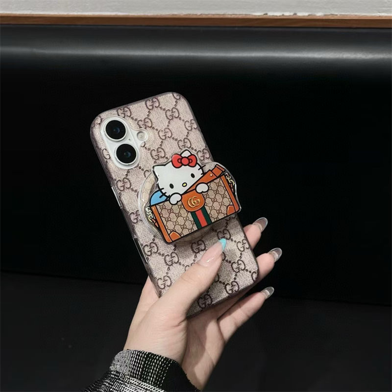 Gucci Luxury iPhone 17 16 15 Pro max 14 13 Case Back Cover 