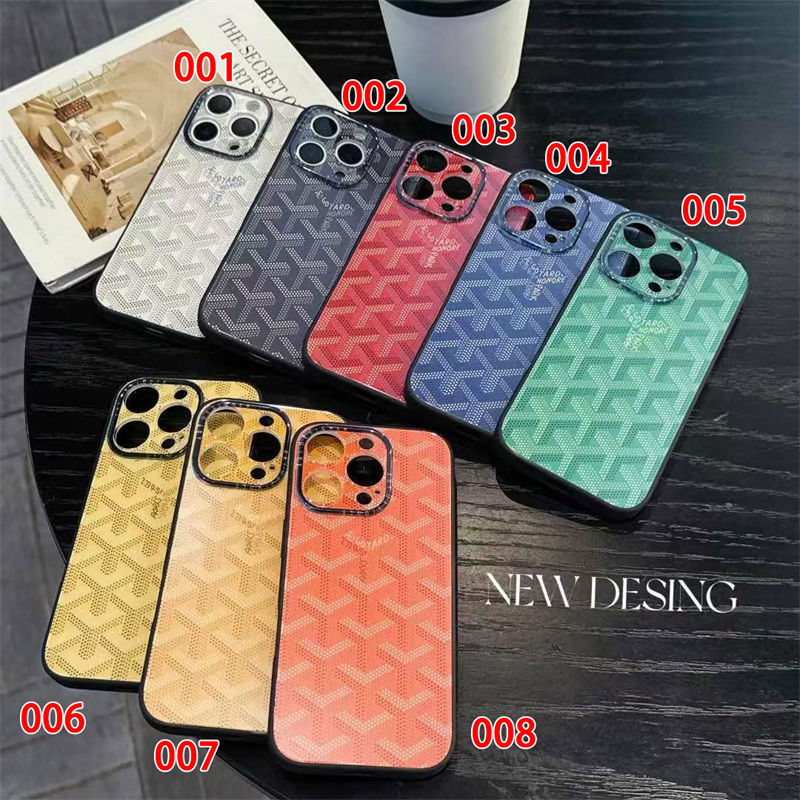 Goyard Luxury designer iPhone 16 plus 15 pro max 16e case 