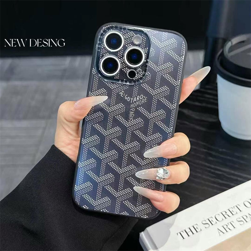 Goyard iPhone 16 plus 15 pro max 16e 15 14 case coque 