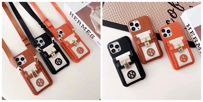 Hermes Luxury designer iPhone 15 plus 15 pro max 14 case