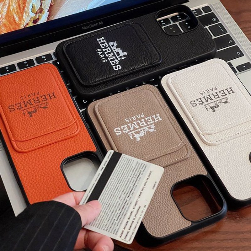Hermes iPhone13/14/15 Pro Max Wallet Flip CaseFashion Brand Full Cover housseLuxury Case Back Cover schutzhülle