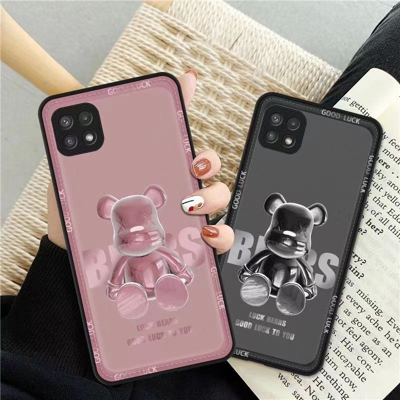 Kaws iphone14Pro Max plus case luxury be@rbrick galaxy a23 5g bear xperia 5iv brand cover 