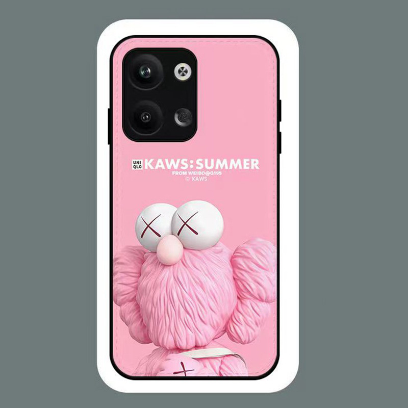 kaws iphone14pro max plus galaxy s23+ultra a54 5g case luxury xx logo cover
