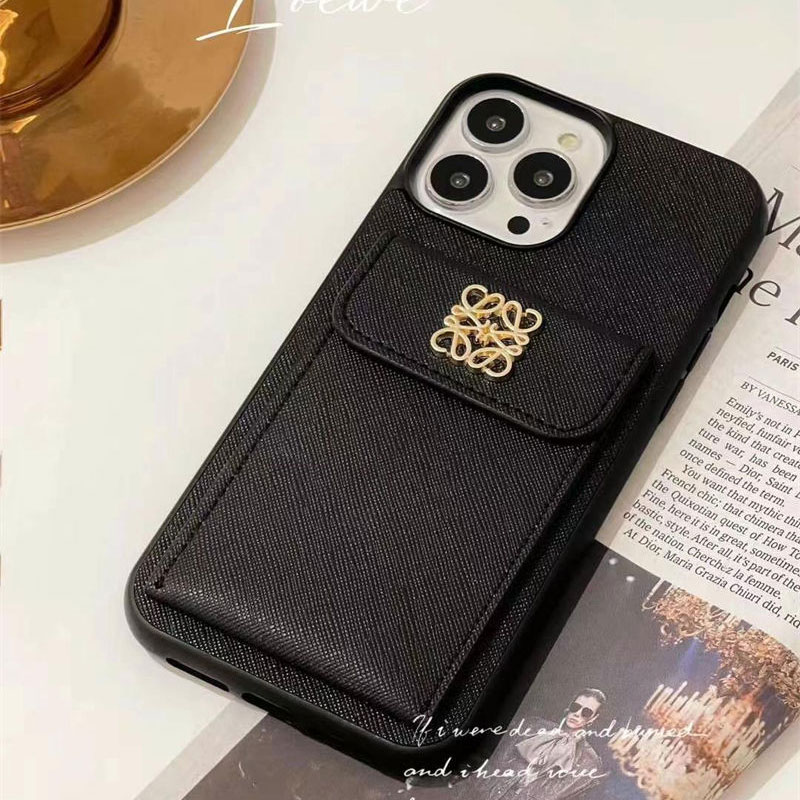 LOEWE Luxury iPhone 16 15 Pro max 14 13 Case Back Cov