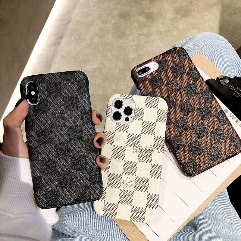 Louis Vuitton brand iphone 14 Pro Max 14 plus monogram case LV cute back
