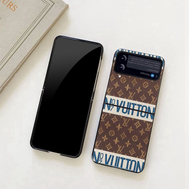 lv galaxy z flip 4 case luxury leather monogram 2022 protect