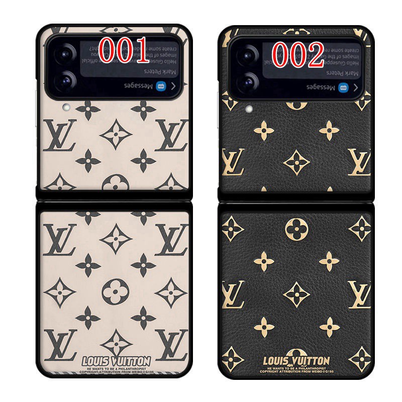 Classic Louis Vuitton Brown Monogram x Supreme Logo Samsung Galaxy Z Flip 4  Clear Case