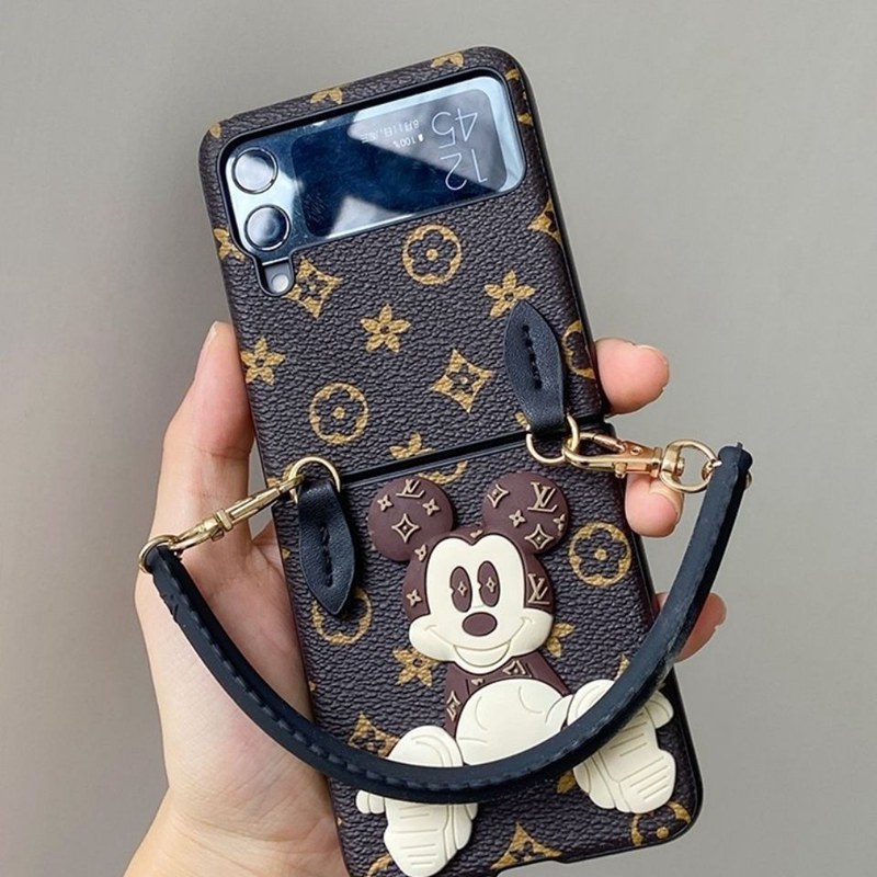 Lv Galaxy Z Flip 3 4 5 5G Case coque hulleLuxury Case 