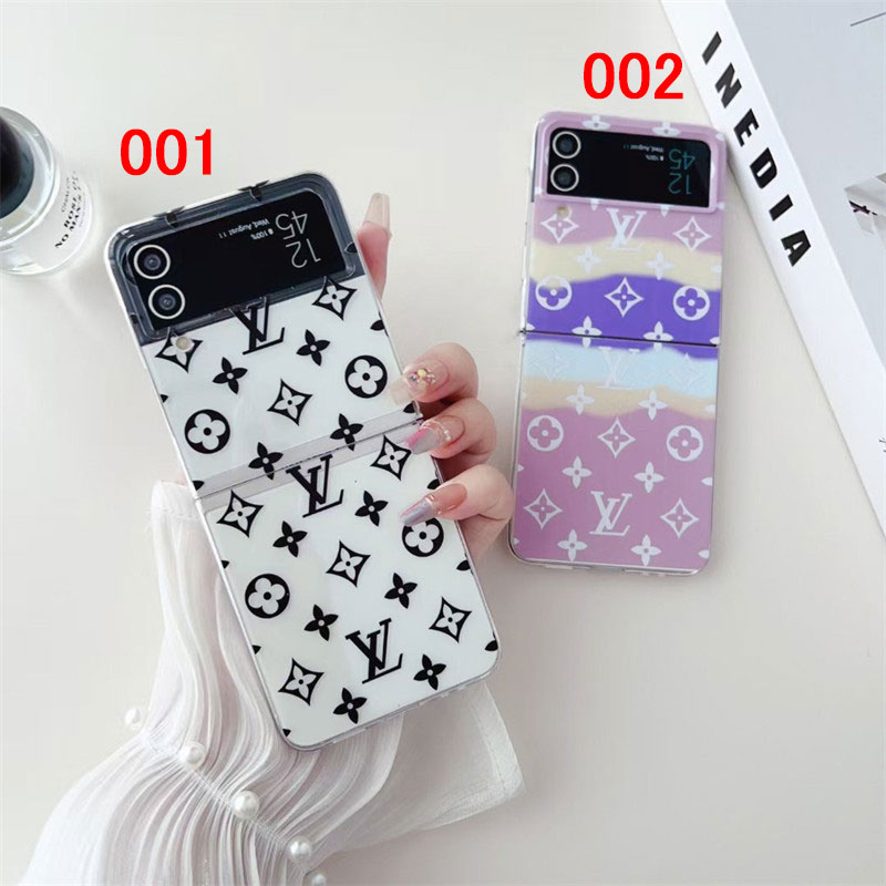 LV PHONE CASE SHELL FOR SAMSUNG Z FLIP 6 5 4 FOLD4 3 SAMSUNG Z FLIP 6 5 4 CASE