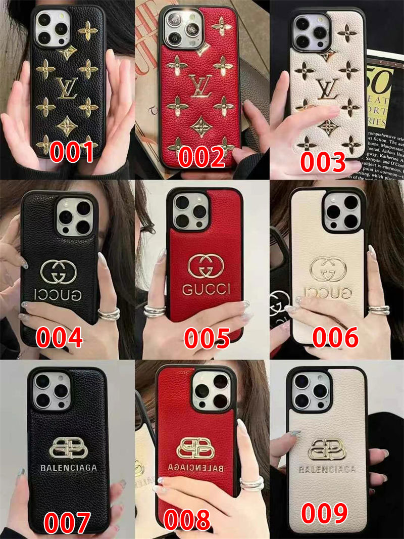LV classic leather Luxury designer iPhone 16 plus 15 pro max